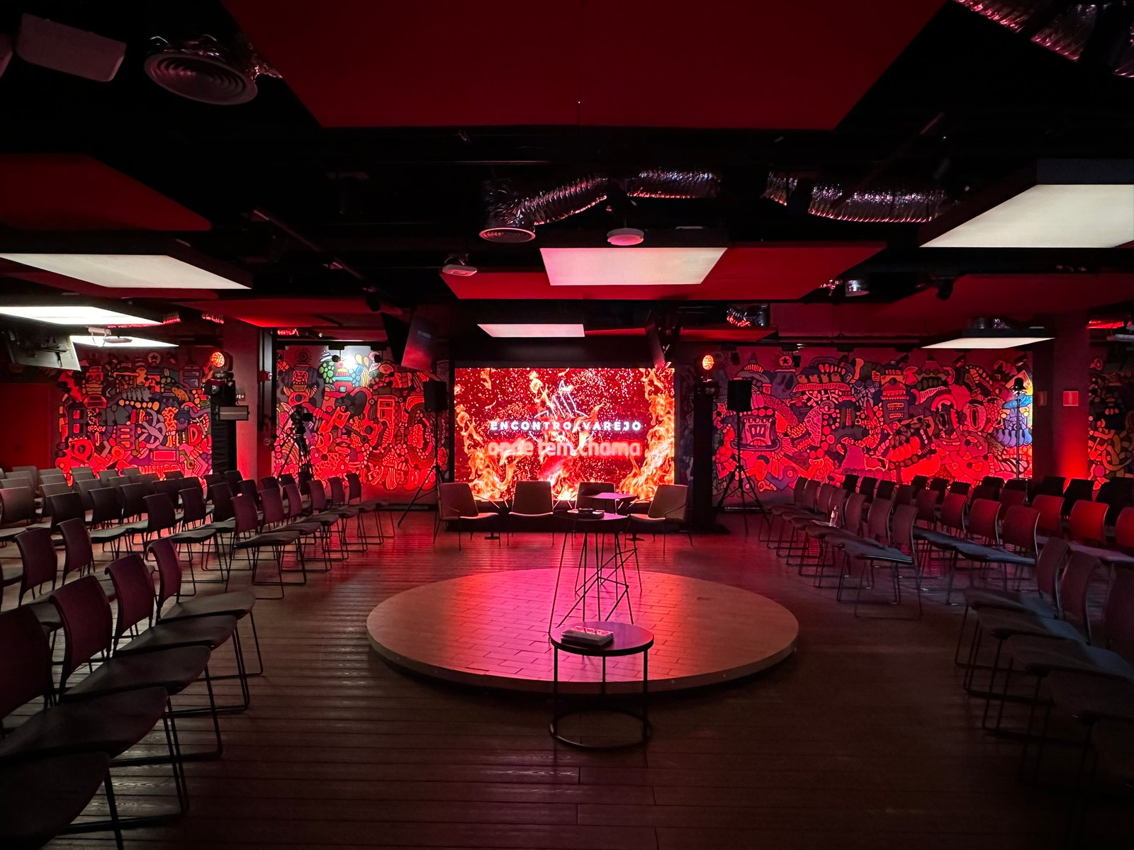 Produção do portfólio da ALE com estrutura audiovisual